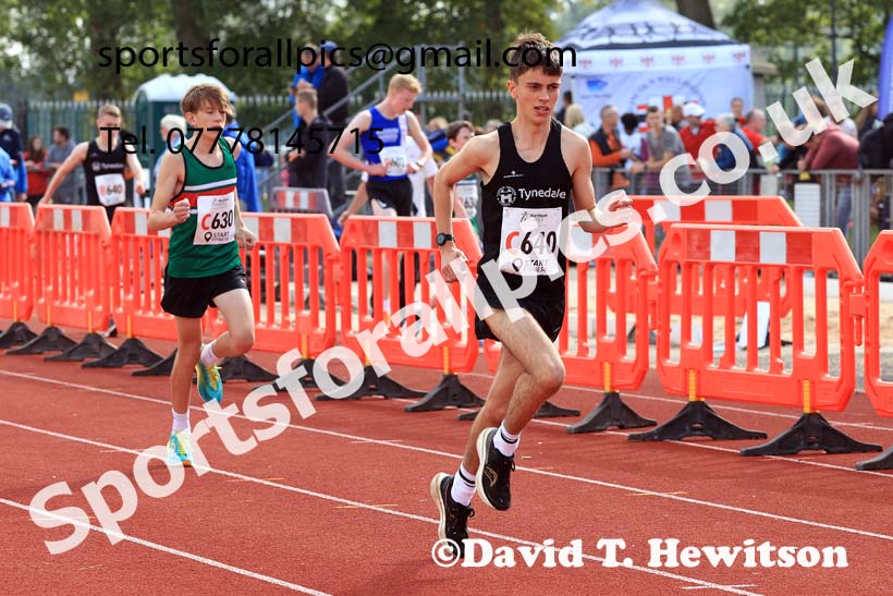 MMens Under-17s, 2024 Northern Mens 6 and Womens 4 and Youngsters Relays, Stanley Park, Blackpool.  Photo: David T. Hewitson/Sports for All Pics